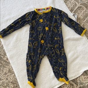 Magnetic Me Football Onesie Size 0-3